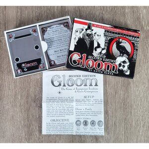 COMPLETE ~ Gloom Second Edition Card Game By K Baker-Atlas Games Excellent Cond.